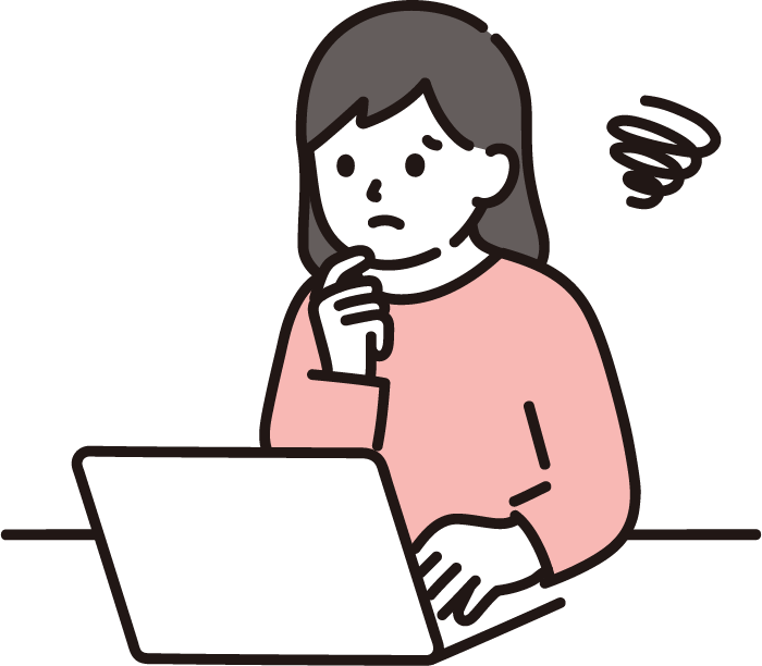 悩みのイラスト